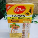 صابونة فيت جولد بابايا للتبييض الفائق Veet Gold Papaya Super Whitening Soap