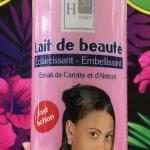 لوشن H20 Lait De Beaute لتبييض الجسم بالجزر والمشمش 250 مل