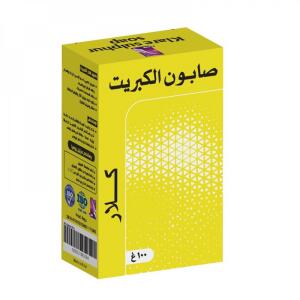 صابون الكبريت لتنقية وتصفية الوجه وتنظيف المسامات من كلار 100 غرام