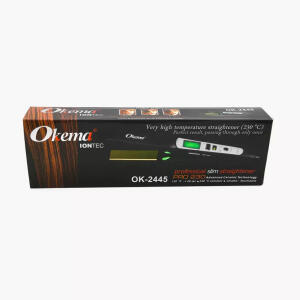 مكواة الشعر الاحترافية Okema OK-2445 – بدرجات حرارة مختلفة