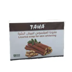 تاها صابونة العرقسوس لتبييض البشرة 125 غم