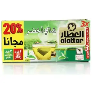 شاي اخضر عسل العطار