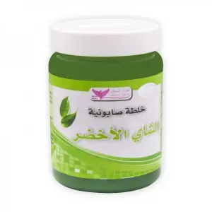 خلطة صابونية الشاي الأخضر من كويت شوب - 500 غم