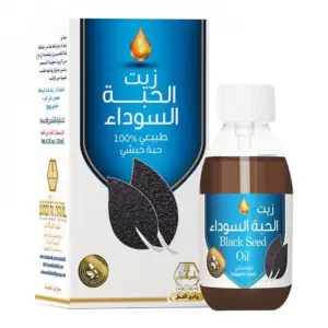 زيت الحبة السوداء الحبشي للشعر والبشرة من وادي النحل 125مل