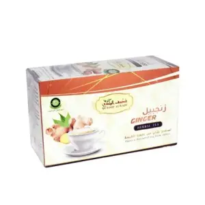 شاي أخضر بالزنجبيل من قطوف الوادي 24 كيس